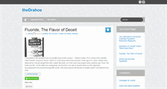 Desktop Screenshot of blog.thedrahos.net